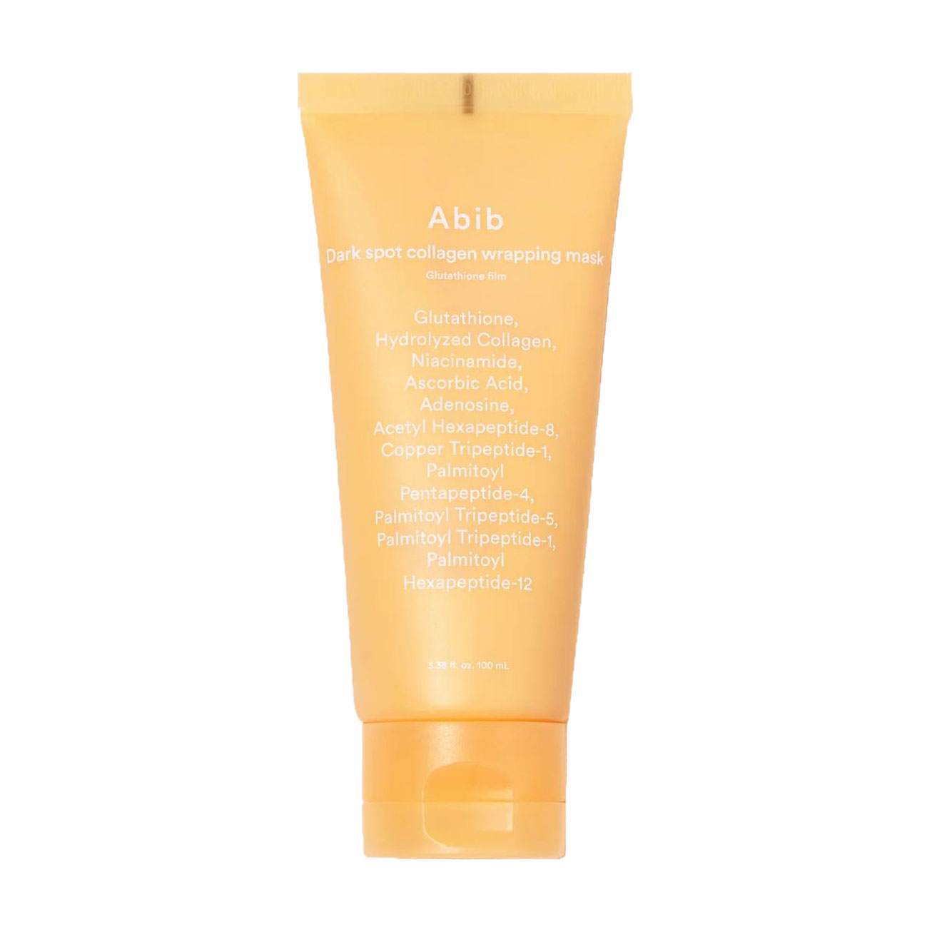 Маска для обличчя Abib Dark Spot Collagen Wrapping Mask Glutathione Film проти пігментації, з глутатіоном, 100 мл